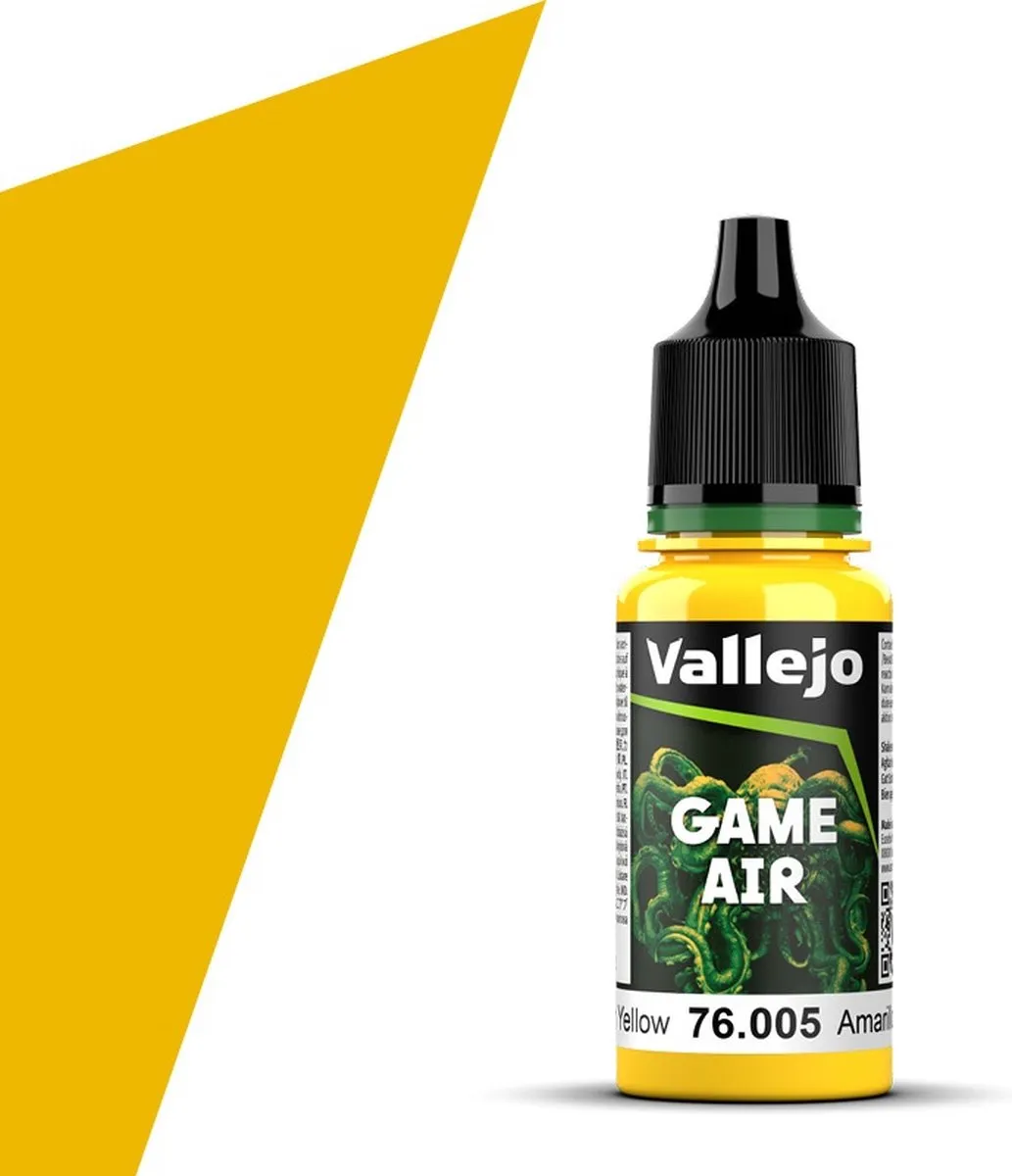 Vallejo Game Air Moon Yellow Acrylverf 18ml