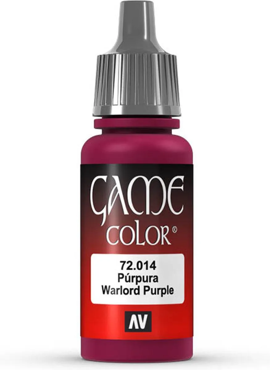 Vallejo Game Color Warlord Purple Acrylverf 18ml