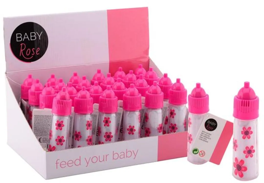 Johntoy Baby Rose Zuigfles 27570 - Babypop