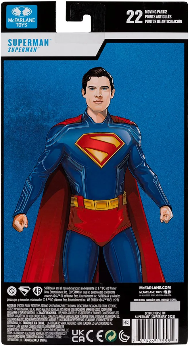 McFarlane Toys DC Multiverse Superman Speelfigur 18cm - Multicolor