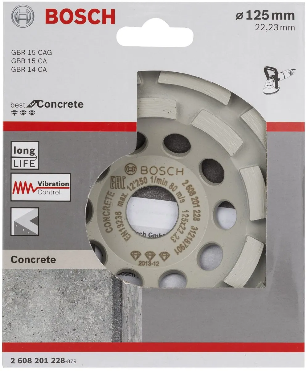 Bosch Diamantschijf 125mm 2608201228 - Hout