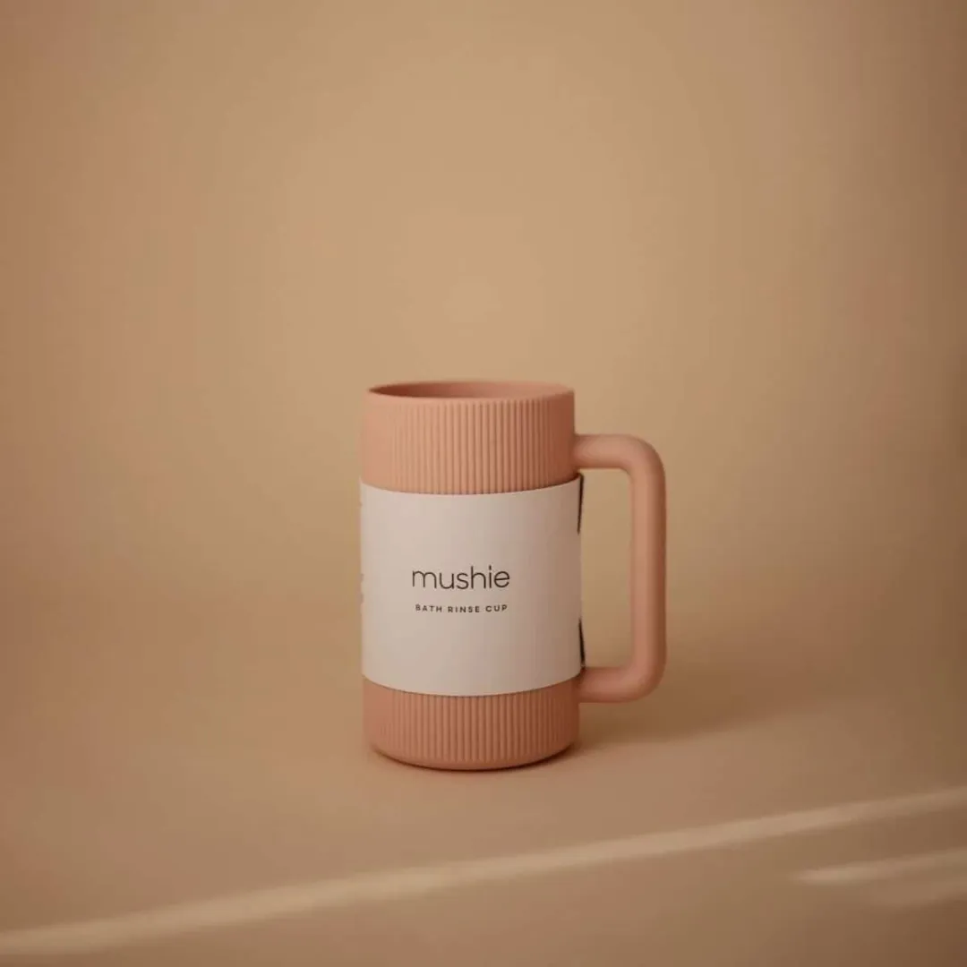 Mushie Badspoelbeker Blush - Print