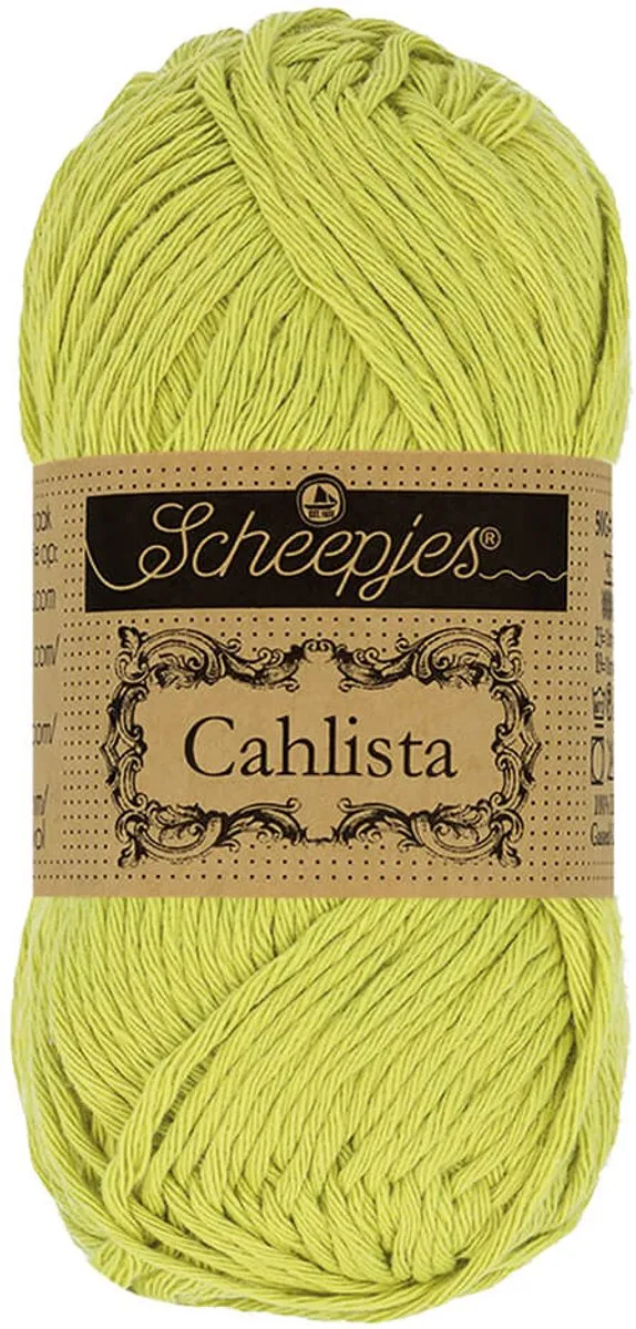 Scheepjes Cahlista Lime
