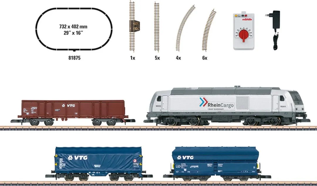 Märklin 81875 Startset Goederenvervoer Z-schaal