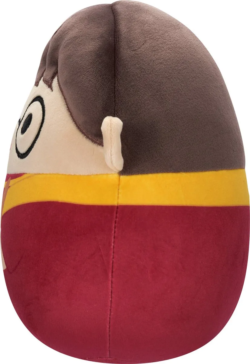 Squishmallows Harry Potter Quidditch Robe 25cm - Rood/Geel/Bruin