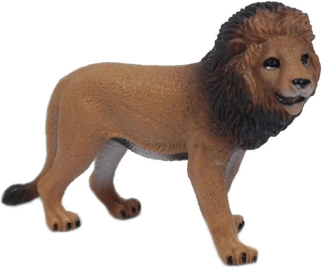 PIA Soft Toys Speelfiguur Bruine Leeuw 9cm