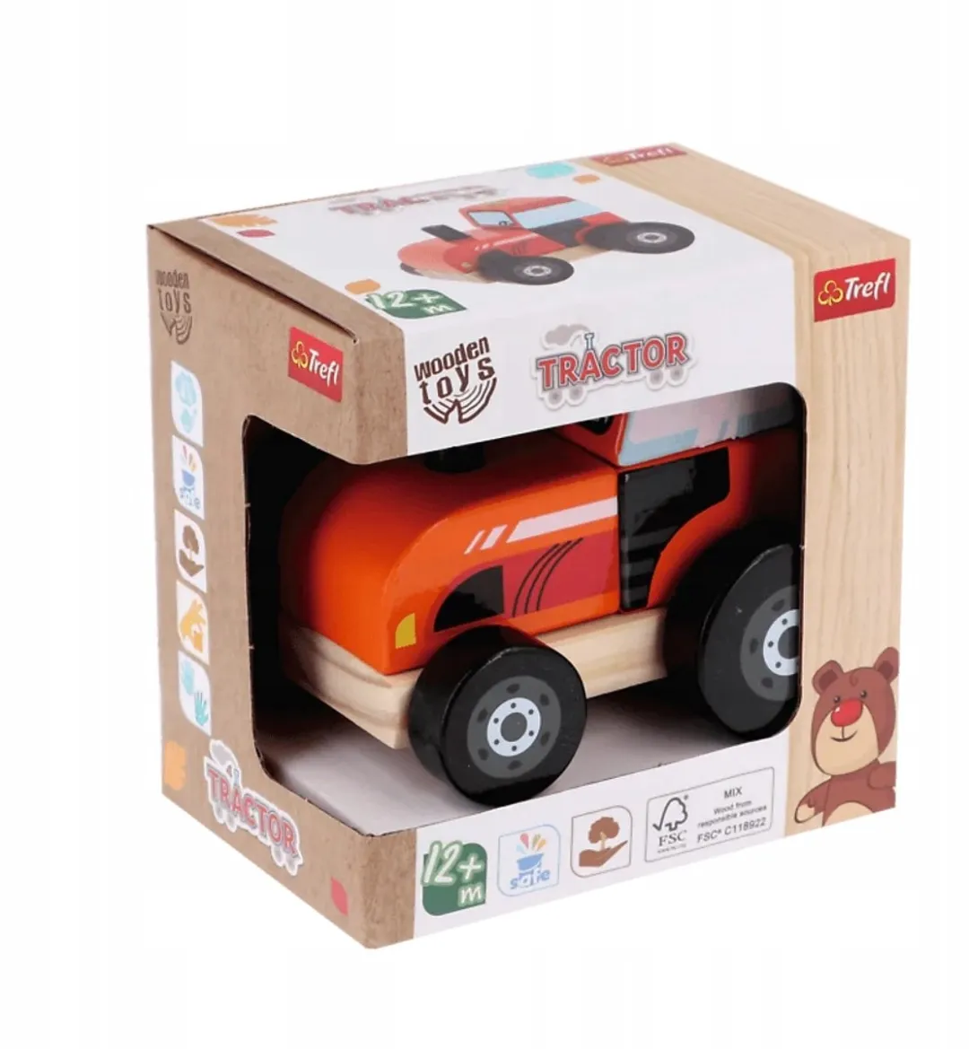 Trefl Houten Speelgoedtrein 3+