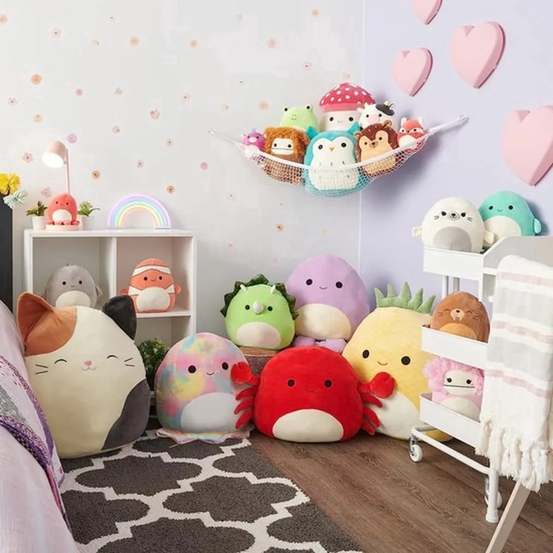 Squishmallows Maxie Rode Hagedis Pluche Knuffel 35cm