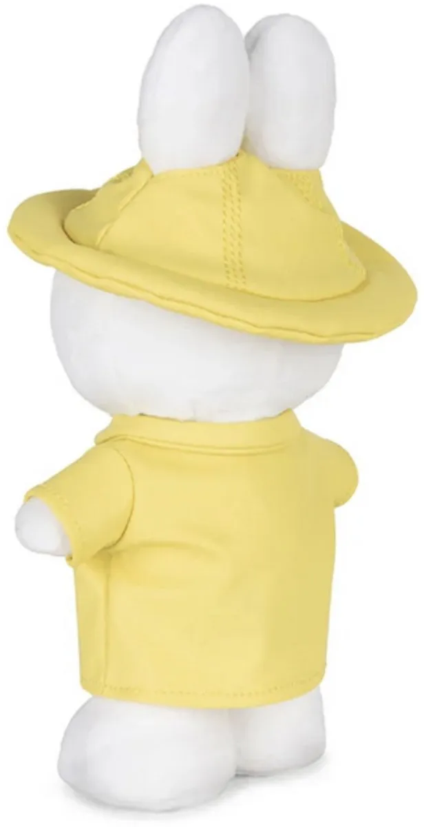 Bon Ton Toys Miffy Knuffel Staand 24cm - Geel Regenpak