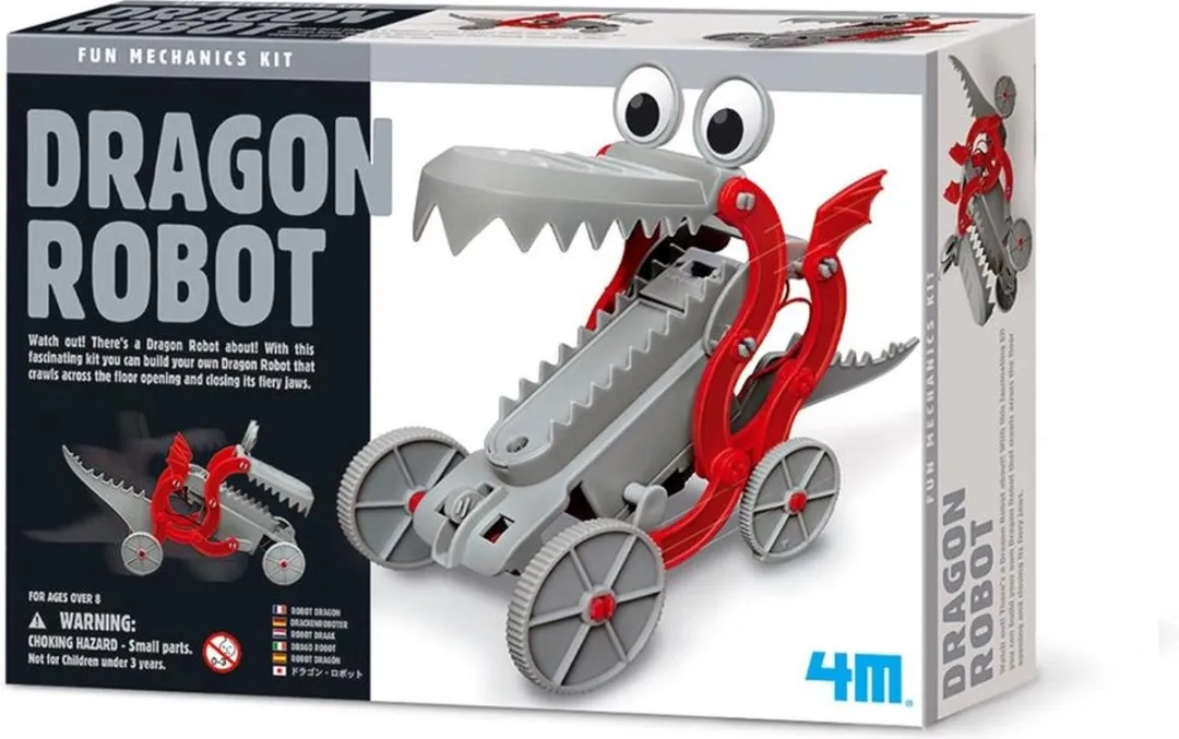 4M - STEAM toys - 4M Fun Mechanics Kit Robot Draak