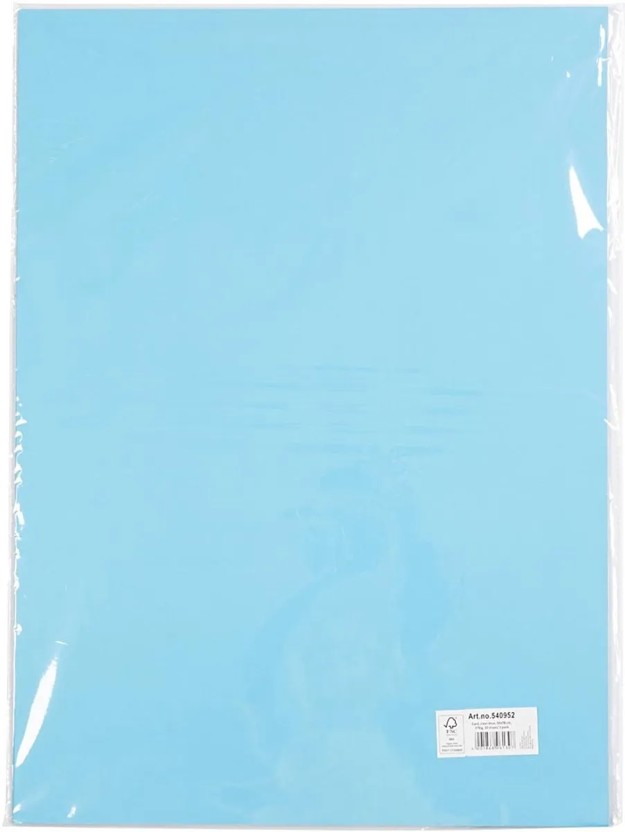 Creativ Company Folia Fotokarton Hemelsblauw 50x70cm - 300g