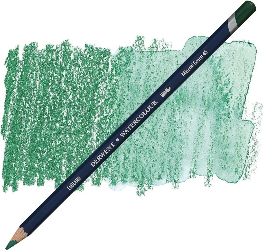 Derwent Watercolor Potlood Mineral Green 45