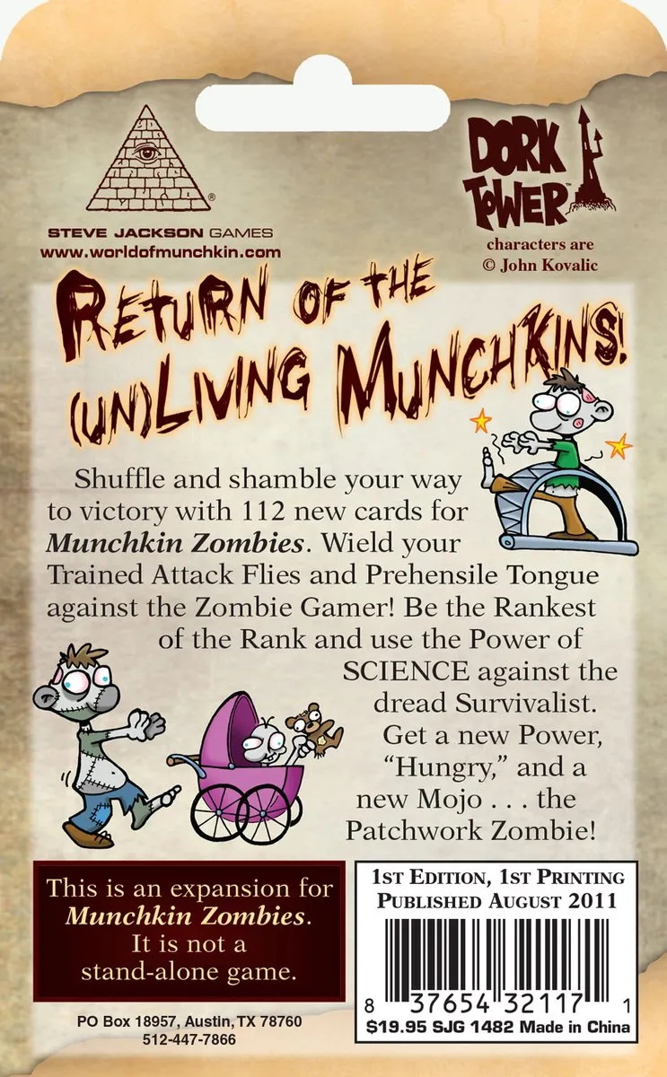 Steve Jackson Games Munchkin Zombies 2 - Bordspel - 3-6 Spelers