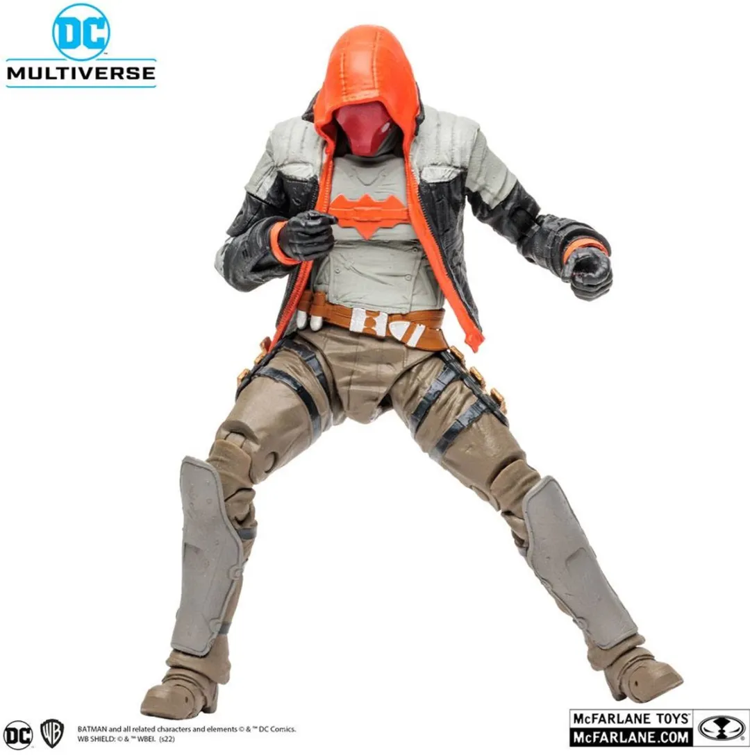 McFarlane Toys DC Red Hood Arkham Knight Action Figuur 18cm - Multi - afbeelding 6 van 6