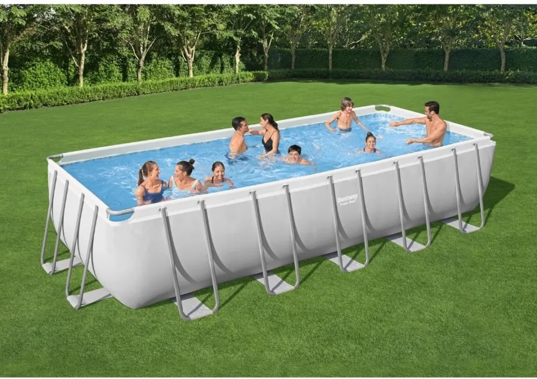 Bestway Power Steel Zwembad 640x274x132cm - 19281L - Grijs - afbeelding 6 van 6