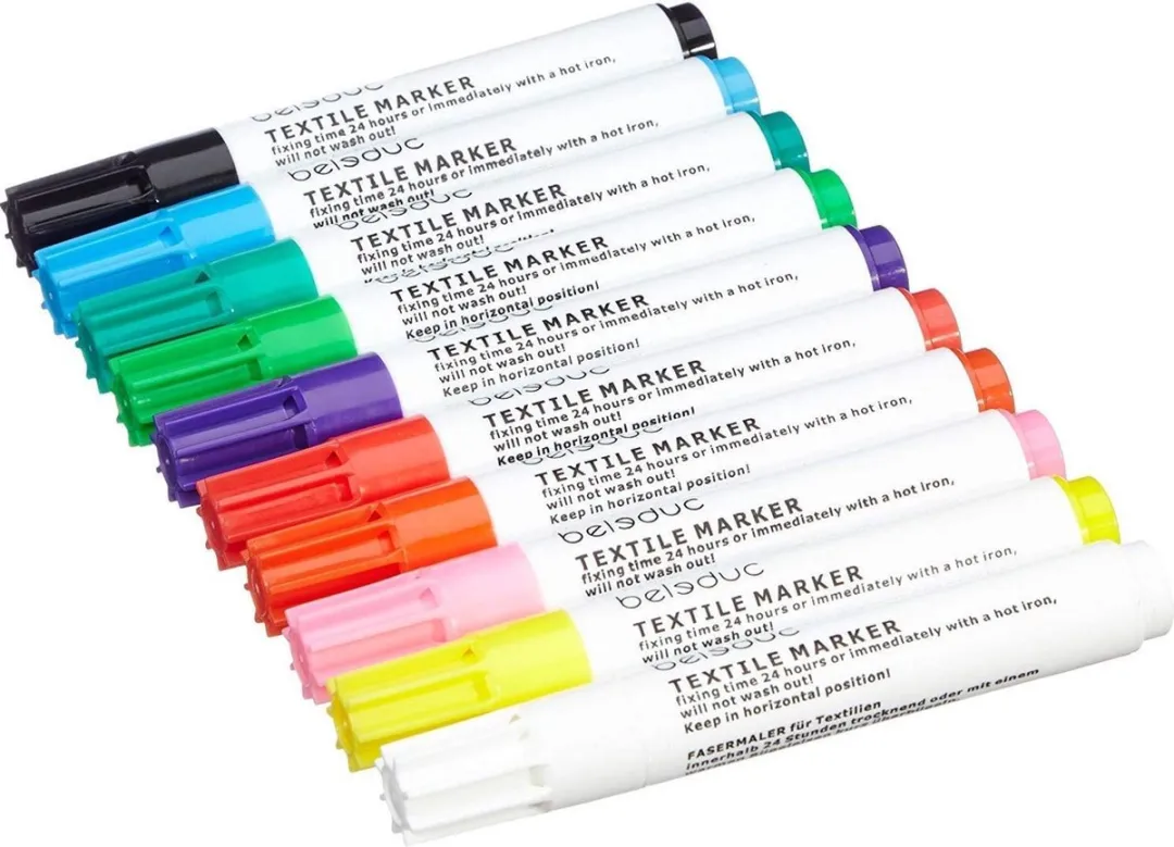 Beleduc Textielstiften Multicolor