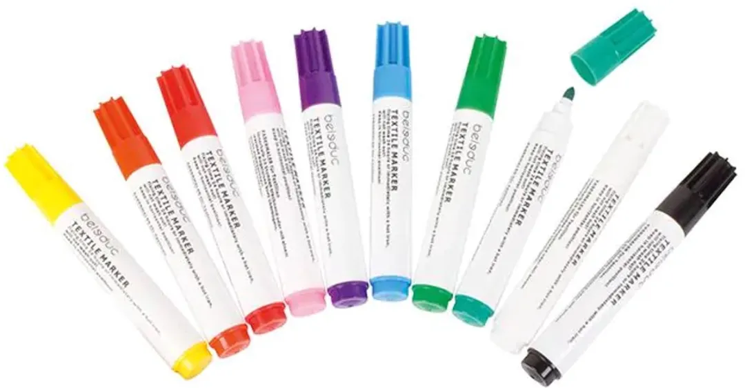 Beleduc Textielstiften Multicolor - 10 Stuks