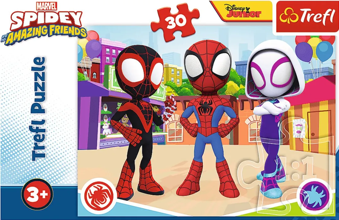 Trefl Spidey Marvel Spider-Man Puzzel 30 Stuks - Multicolor
