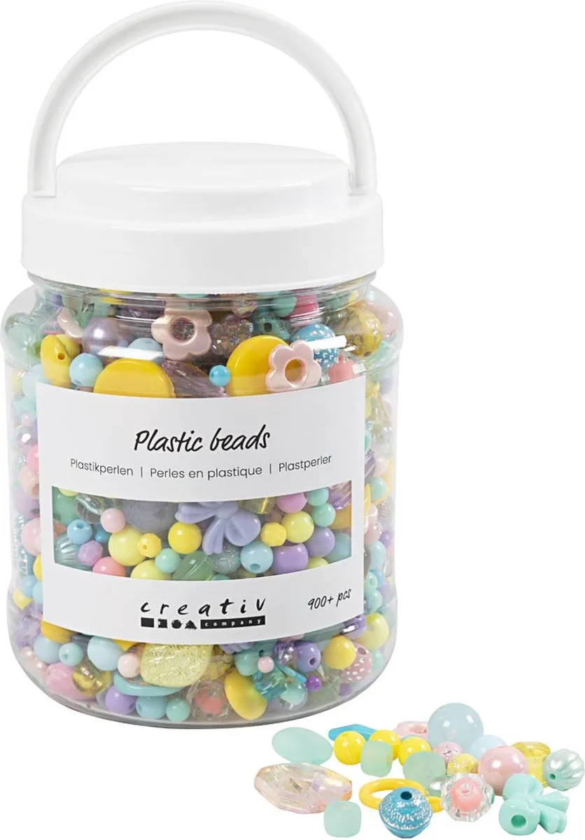 Creativ Company Plastic Kralen Multicolor