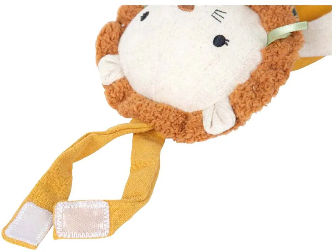 Small Foot Stoffen Muziekdoos Kleine Leeuw - Multi kleuren