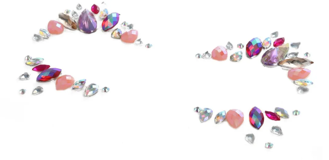 Toi-Toys Princess Friends Gezichtsdiamanten - 1ml - Multicolor