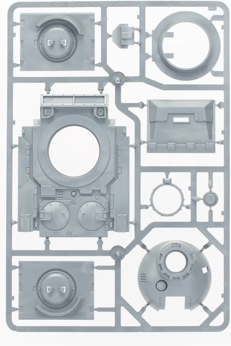 Games Workshop Warhammer Horus Heresy Deimos Pattern Predator - 189 Onderdelen