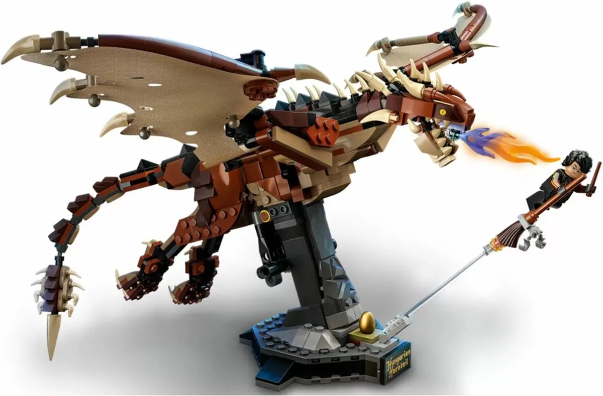 LEGO Harry Potter Hongaarse Hoornstaart Draak 76406 - Meerkleurig - afbeelding 6 van 6