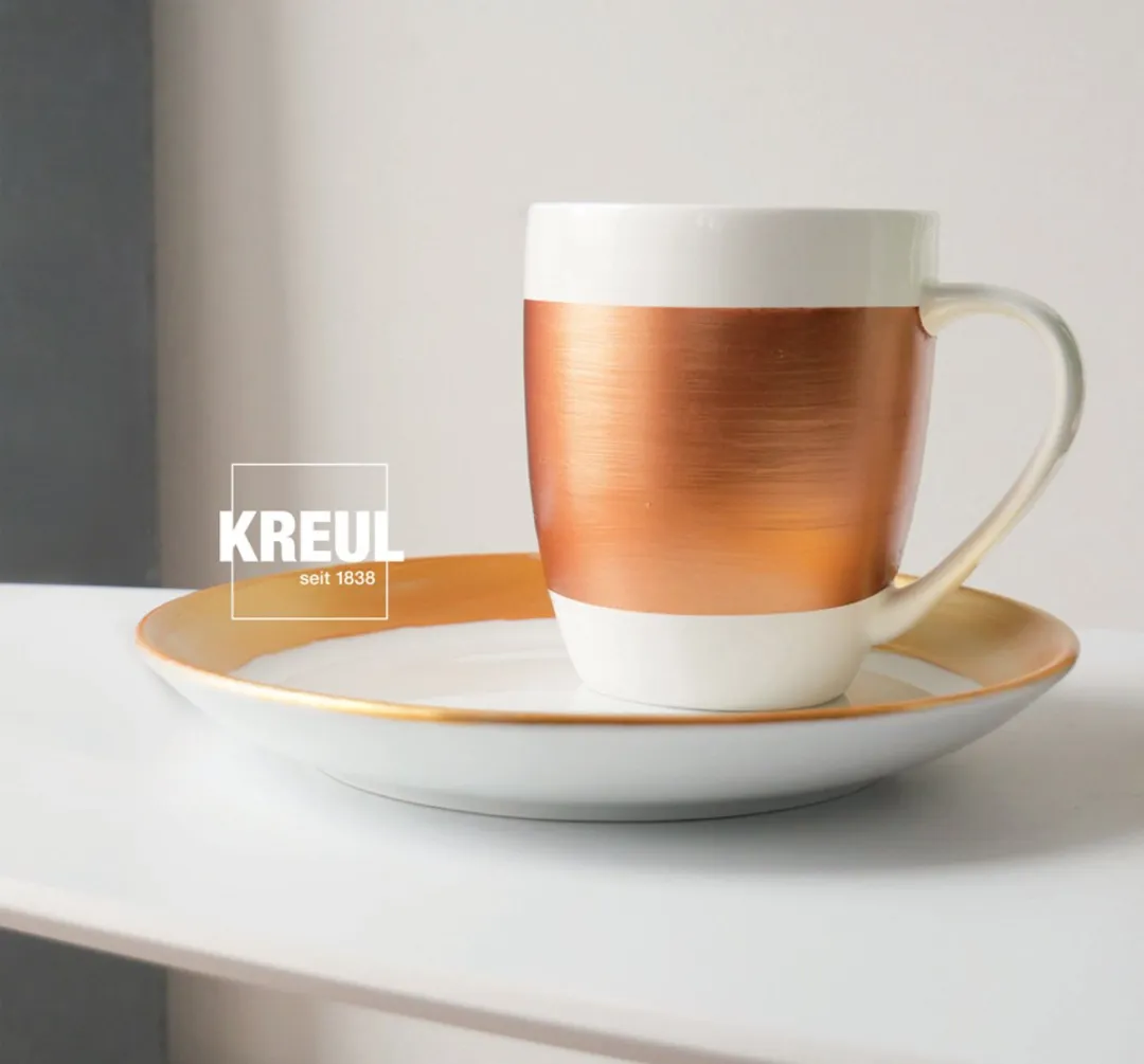 Kreul Glasverf Metallic Set Classic - 6 Kleuren 20ml