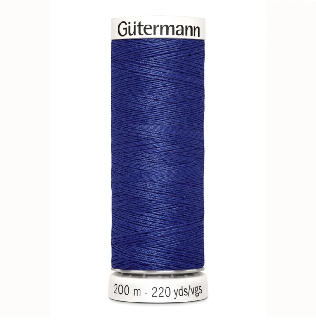 Gutermann Polyester Naaigaren 200m - Blauw