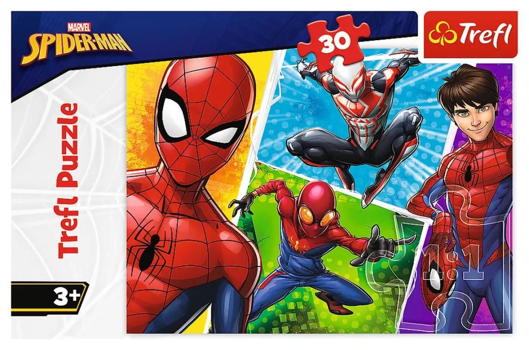 Trefl Spiderman Puzzel 30 Stuks - Multicolor