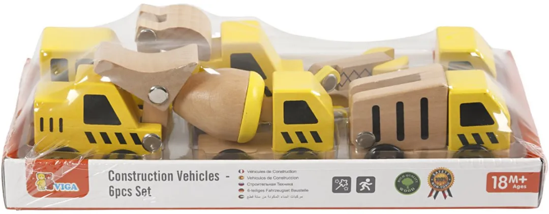 Viga Toys Speelgoedvoertuig 50541 - Geel