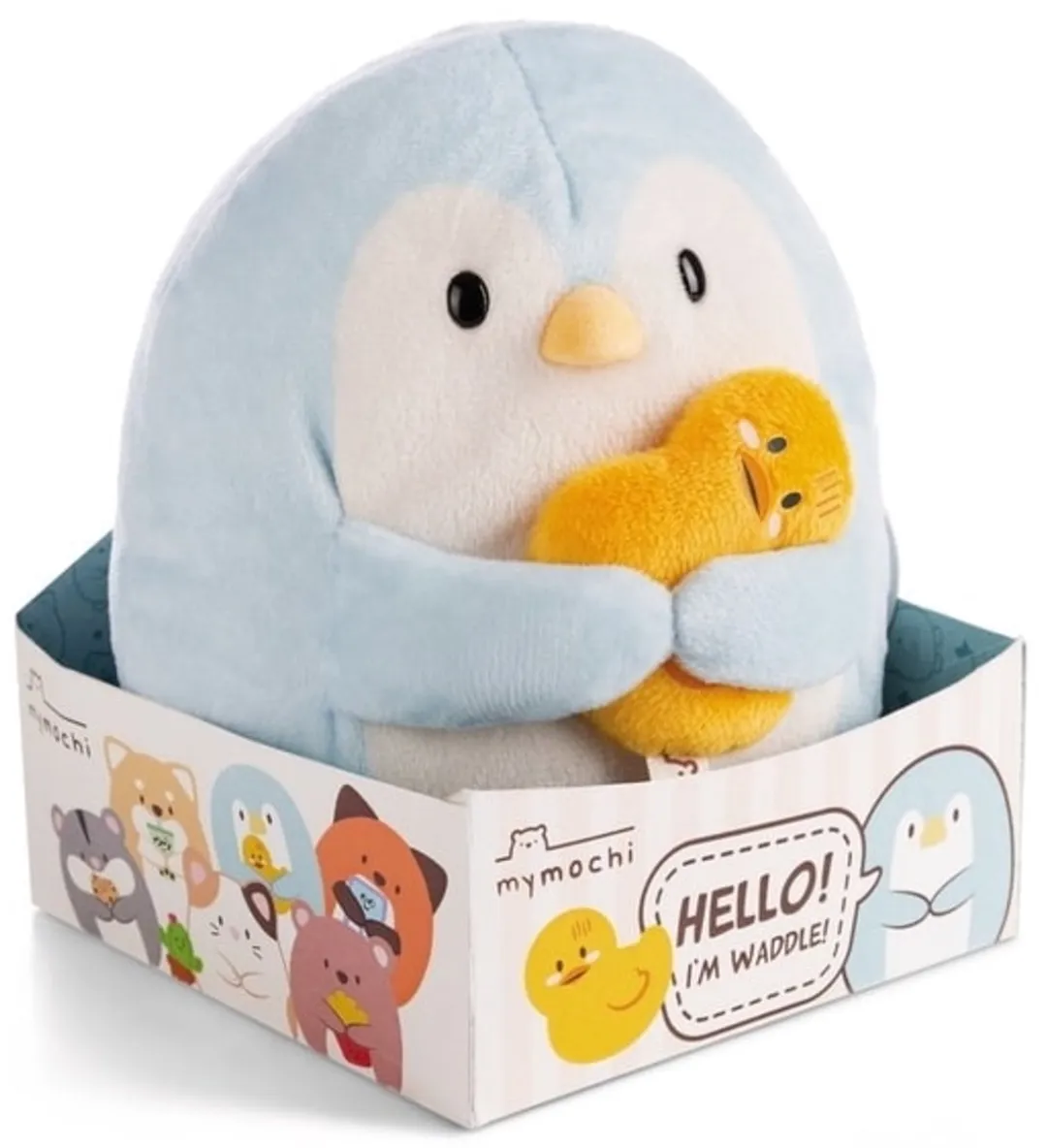 Nici Big Friends Penguin Waddle Knuffel 27cm - Multicolor