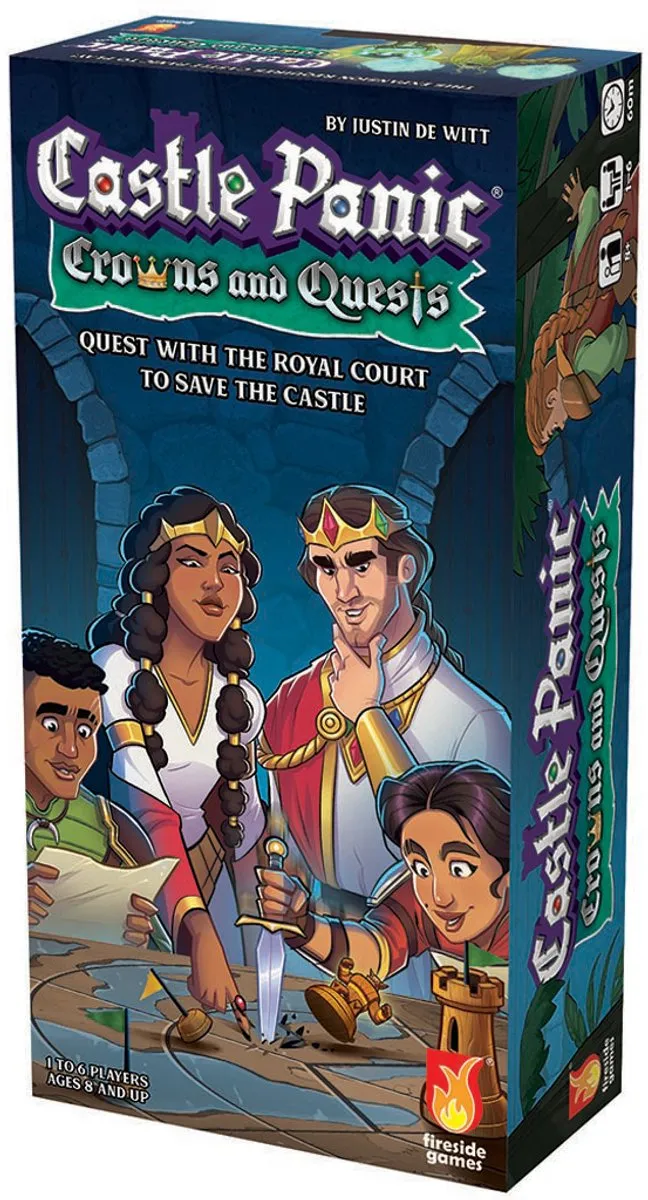 Fireside Games Castle Panic Crowns and Quests Expansion