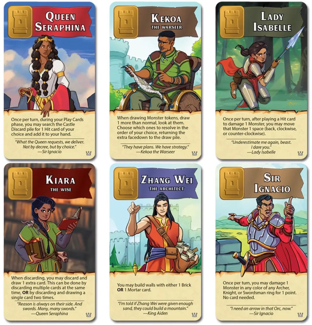 Fireside Games Castle Panic Crowns and Quests Expansion - Tweede Editie