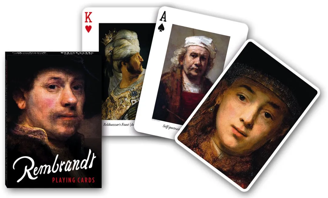 Piatnik Rembrandt Kunst Editie Speelkaarten - 6 Spelers