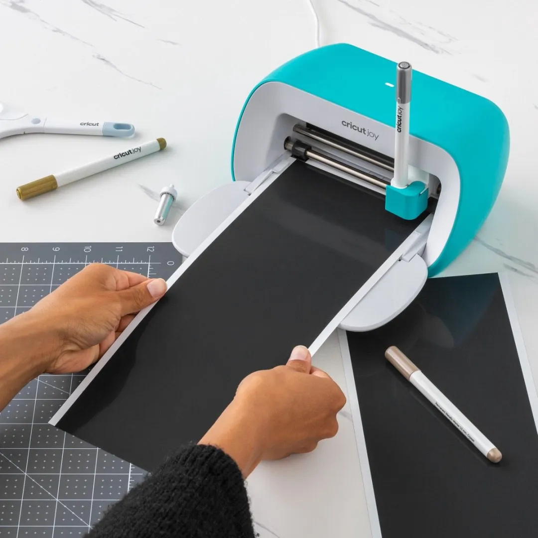 Cricut Joy Beschrijfbaar Smart Vinyl 14x33cm - Zwart - 4 Vellen