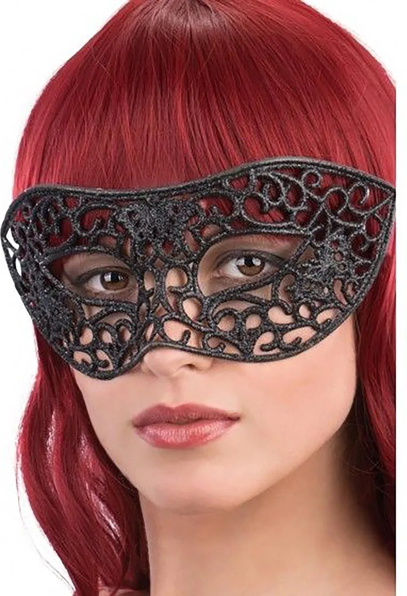 Carnival Toys Verkleedmasker Glitter Dames