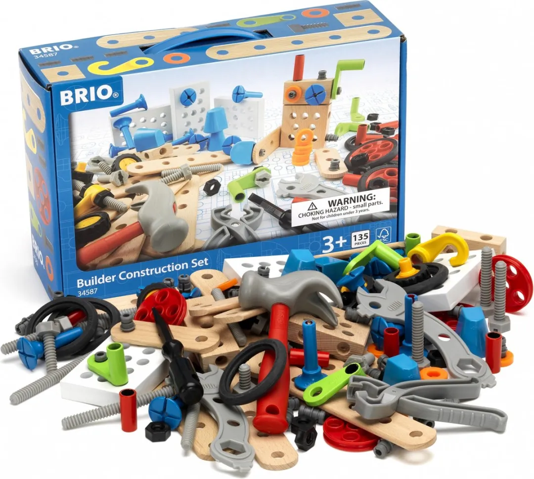 BRIO Builder Constructieset 135 Stuks