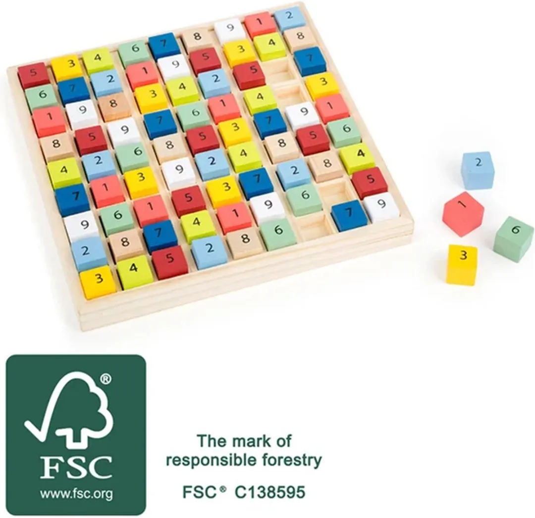 Small Foot Houten Sudoku Spel 11164 - afbeelding 6 van 6