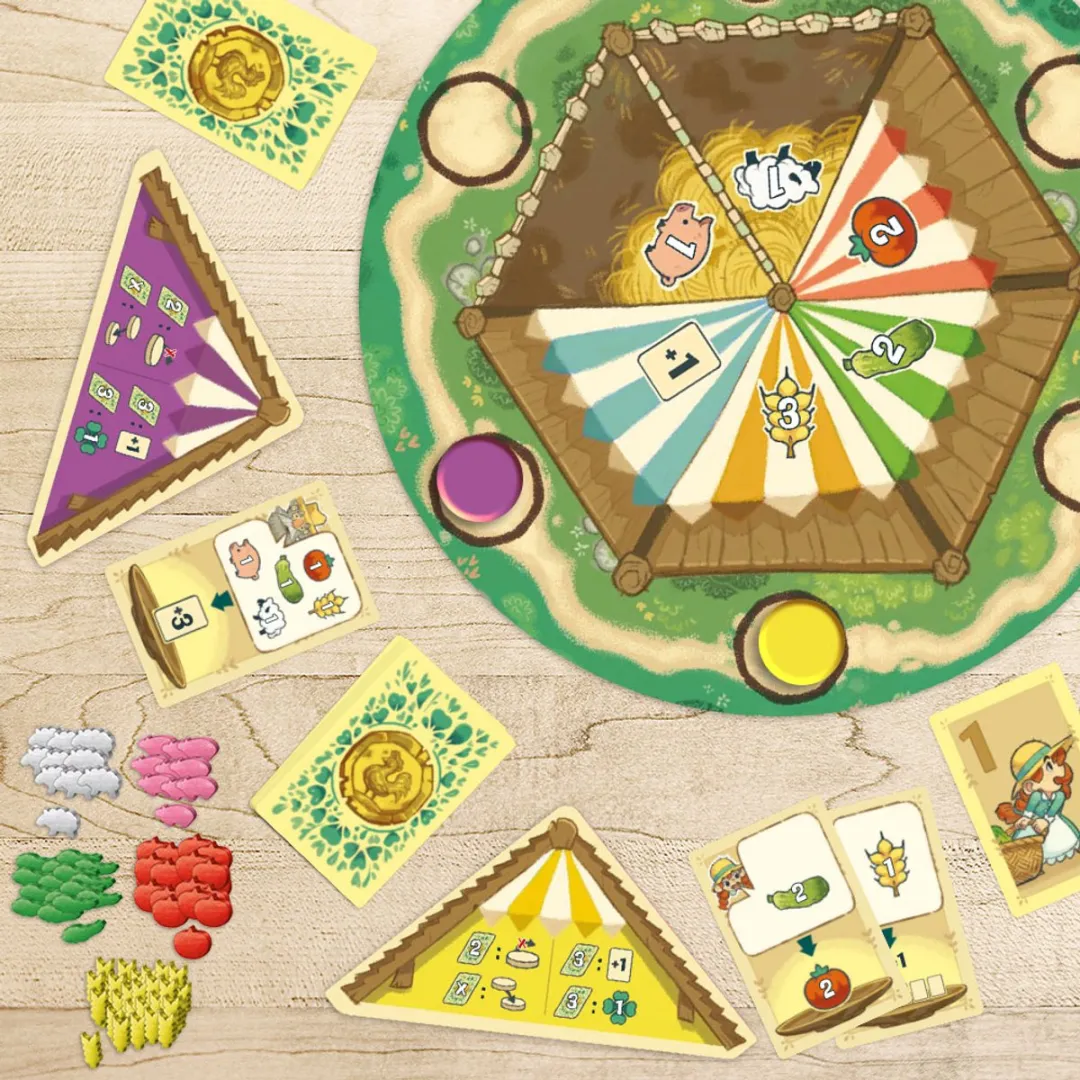 Geronimo Games Formidable Farm Bordspel - 1-4 Spelers