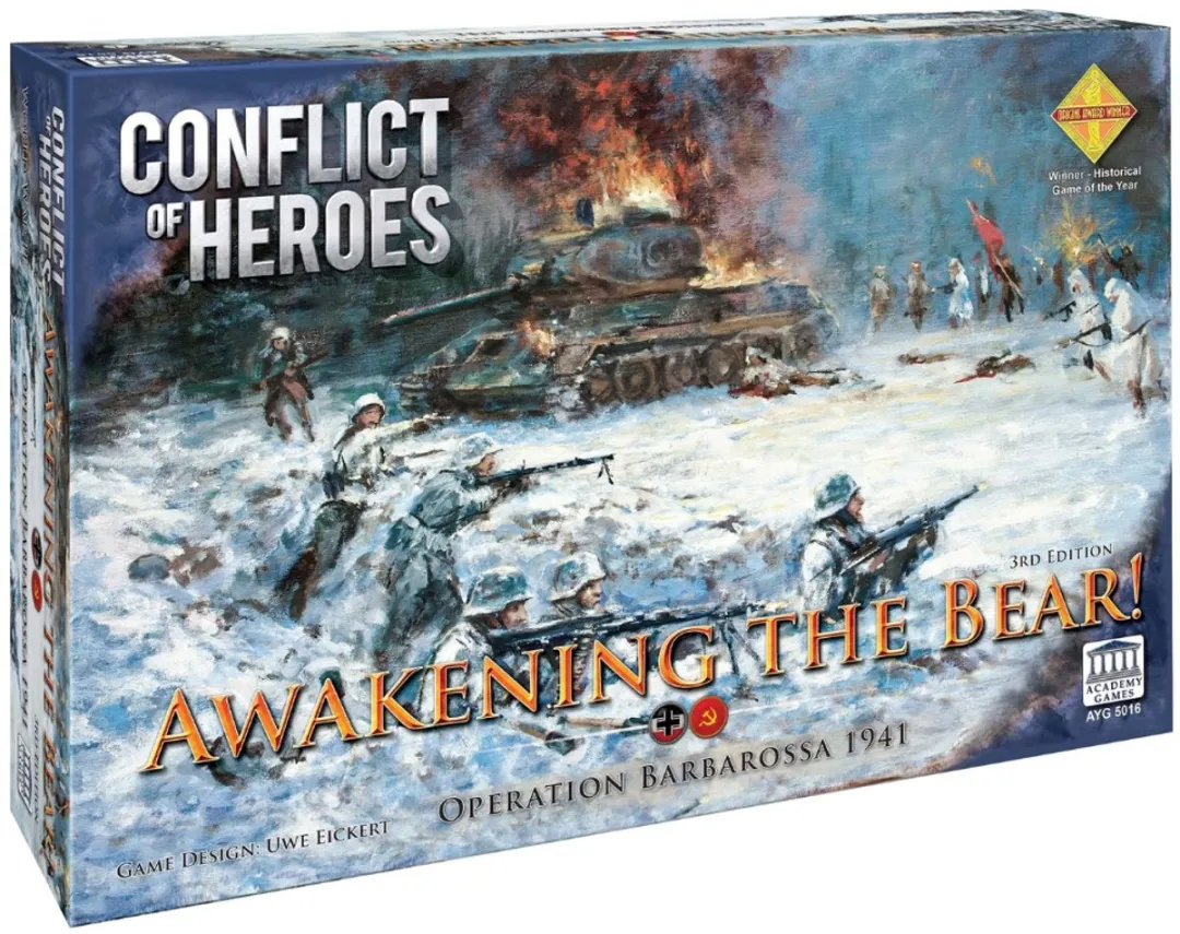 Conflict of Heroes: Awakening the Bear - Operation Barbarossa 1941 - Academy Games - Engelstalige Editie