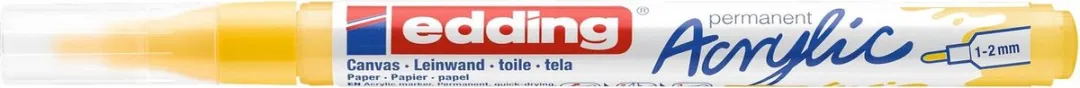 edding 5300 Acrylmarker - Fijne punt - Geel