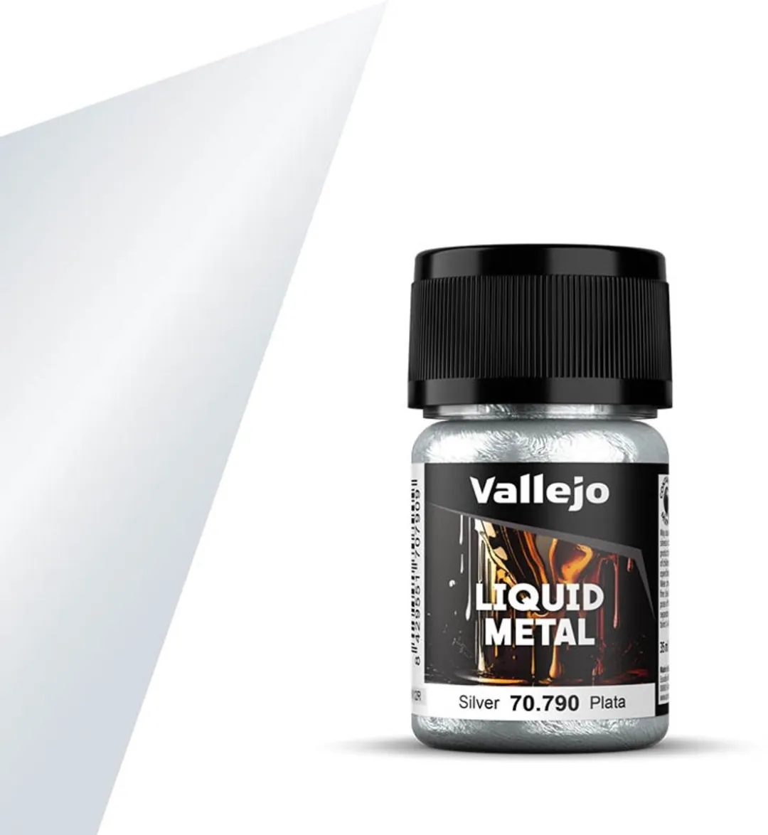 Vallejo Hobbyverf Liquid Silver 35ml