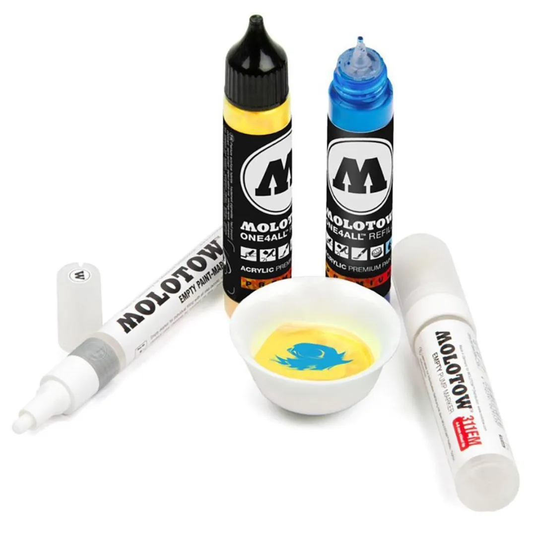 Molotow ONE4ALL 30ml Oranje Navulinkt
