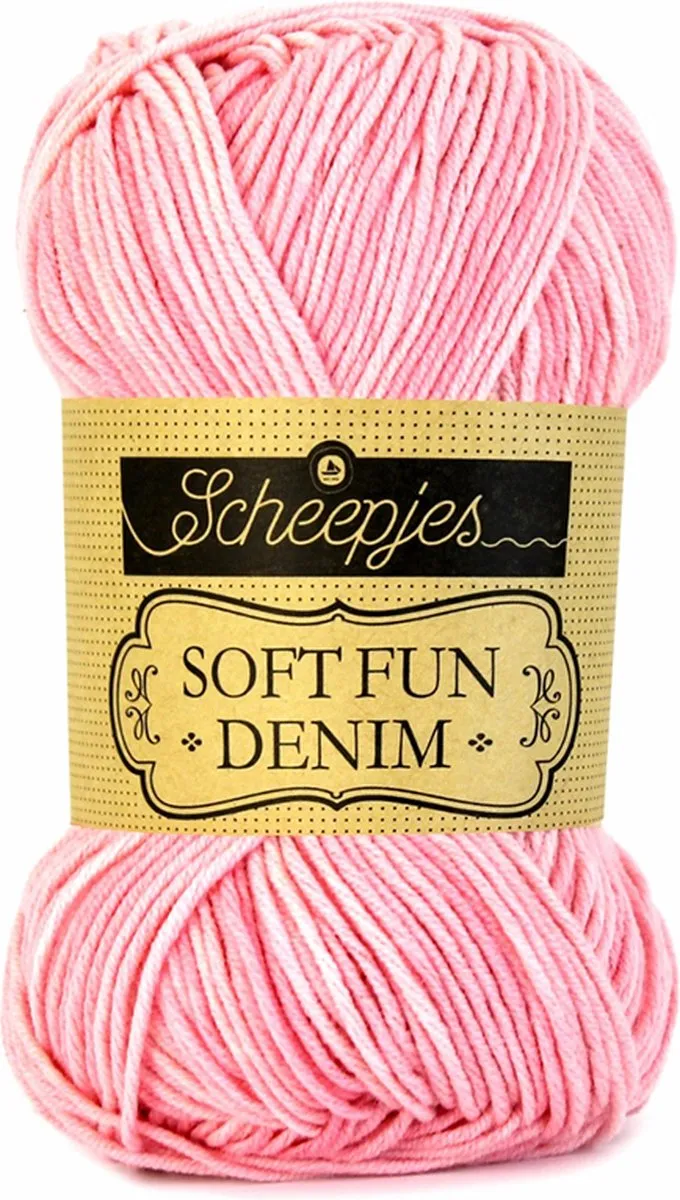 Scheepjes Softfun Denim 504 Roze