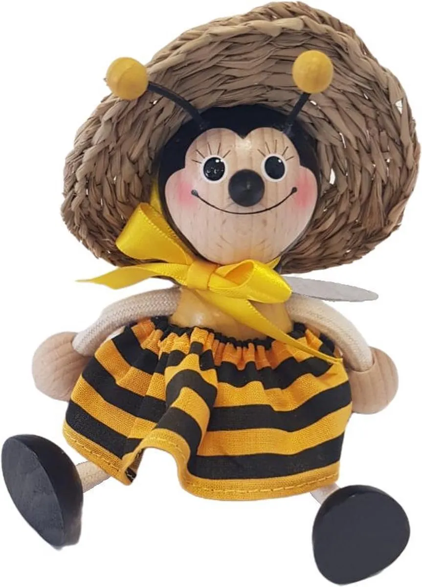 Tricky-Toy Abeja Chica Speelpoppetje