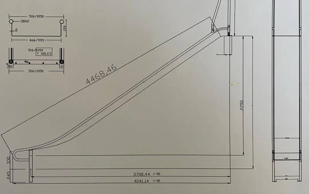 Intergard Glijbaan RVS 76302500 - Groen