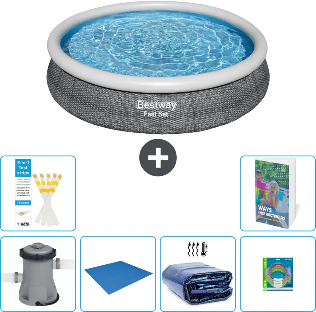 Bestway Fast Set Zwembad 366cm