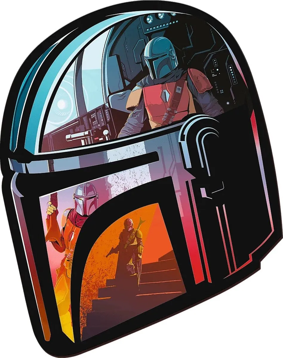 Trefl The Mandalorian Houten Puzzels 1000 Stuks - Multicolor