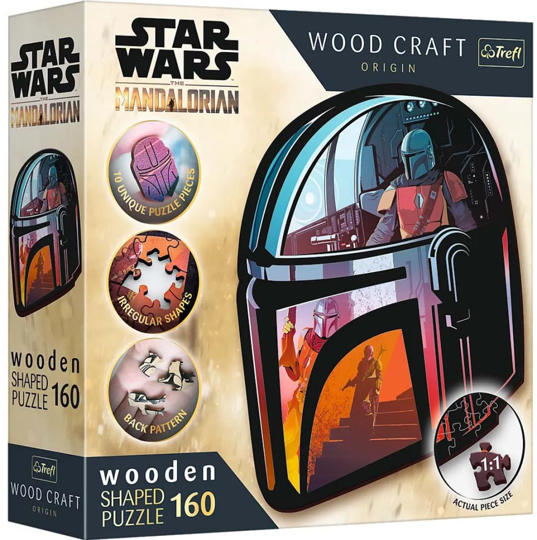 Trefl The Mandalorian Houten Puzzels 1000 Stuks - Multicolor